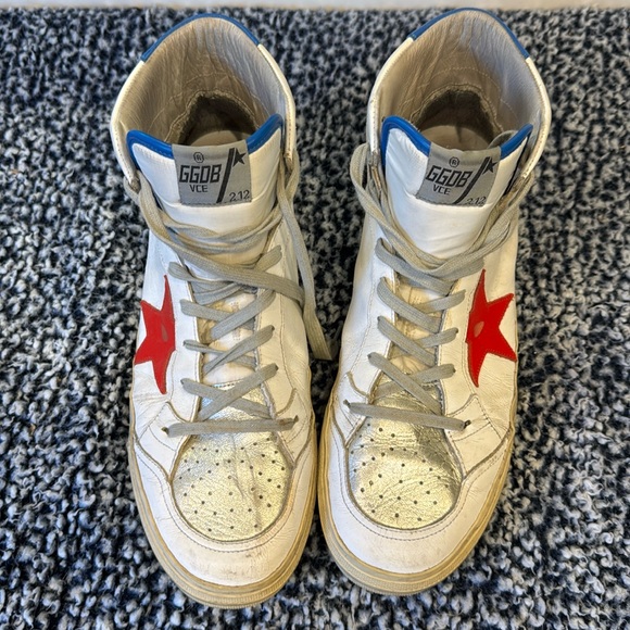 Golden Goose 2.12 leather high-tops - euro size 45 - striking - great condition - Picture 2 of 16